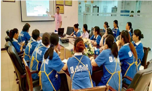 武昌店丽屋超市开展一样平常事情系列培训